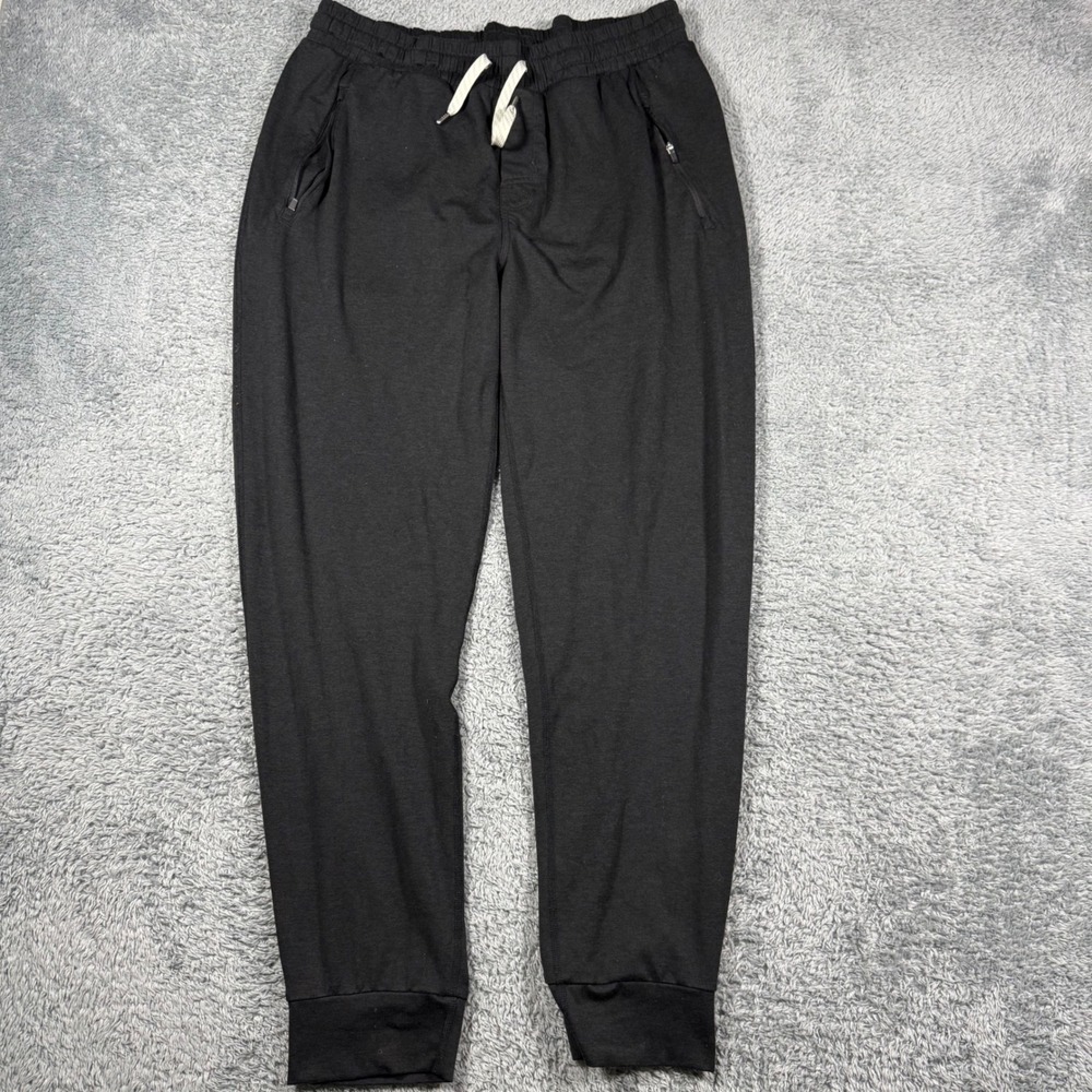 Vuori Ponto Performance Jogger Men XL Black DreamKnit V438 Sweatpants Soft